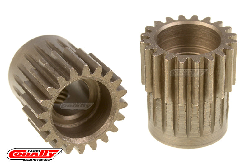 C-72420 Team Corally - 48 DP Pinion  Short  Hardened Steel  20 Teeth  - ¸5mm