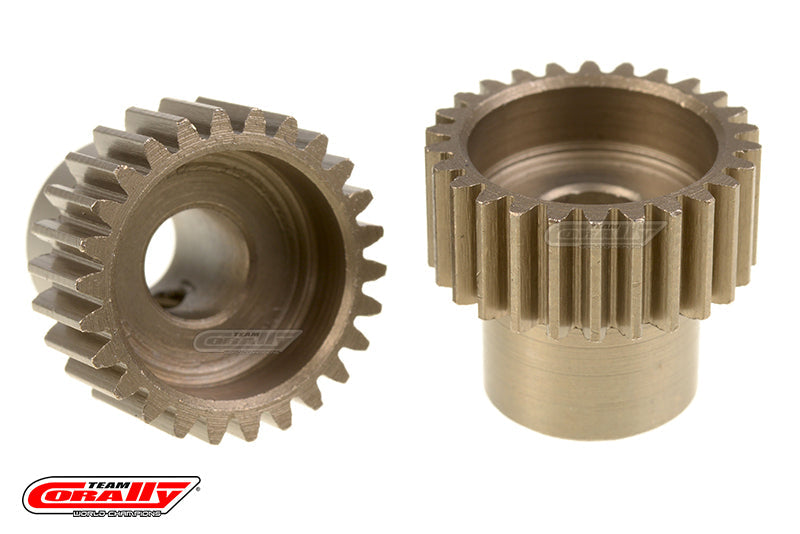 C-72426 Team Corally - 48 DP Pinion  Short  Hardened Steel  26 Teeth  - ¸5mm Team Corally