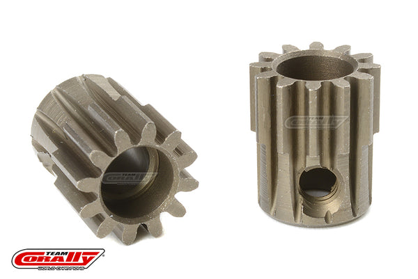 C-72512 Team Corally - 32 DP Pinion - Short - Hardened Steel - 12 Teeth - Shaft Dia. 5mm