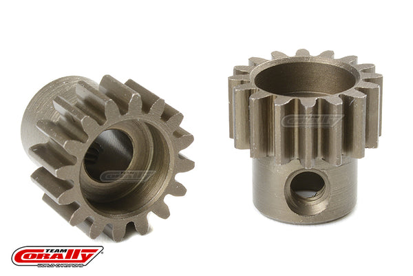 C-72516 Team Corally - 32 DP Pinion - Short - Hardened Steel - 16 Teeth - Shaft Dia. 5mm