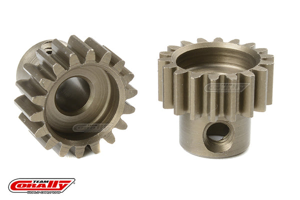 C-72518 Team Corally - 32 DP Pinion - Short - Hardened Steel - 18 Teeth - Shaft Dia. 5mm