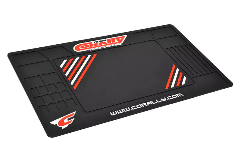 C-90280 Team Corally - Pit Mat XL - Rubber - 85x50 cm - 5mm Thick Team Corally
