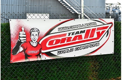 C-99710 Team Corally - Track Banner - 215x73cm - 1 Pc