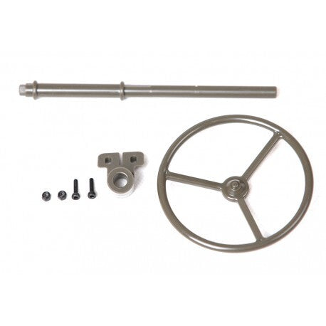 C1029 1:6 1941 MB SCALER STEERING WHEEL SET 1941 MB Scaler Roc Hobby