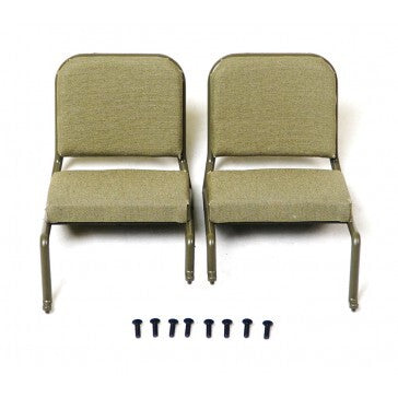 C1051 1:6 1941 MB SCALER FRONT SEAT ASSEMBLY (1 Pair) Roc Hobby