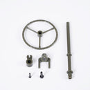 C1124 1:12 1941 WILLYS MB STEERING WHEEL SET Roc Hobby