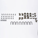 C1142 1:12 1941 WILLYS MB SHOCK MOUNT Roc Hobby