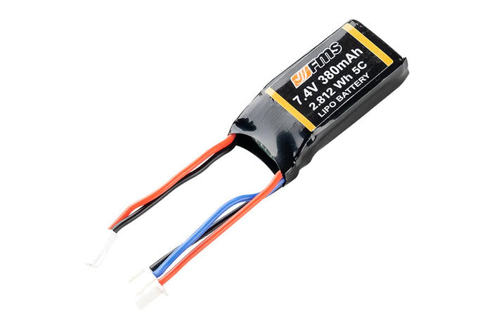 C1389F FMS FMSC1389 1/24 Max Smasher Lipo Battery 2S 7.4V 380mAh ROC HOBBY