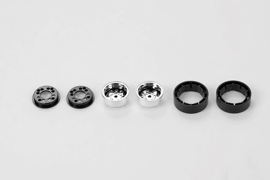 1:18 Hilux Eight Planets Style Wheels plastic parts electroplate FMS