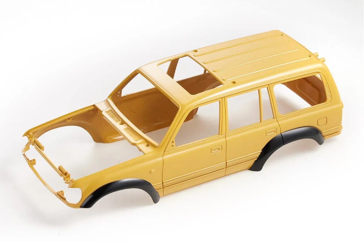 1:18  11831 LC80 LAND CRUISER BODY SHELL (Yellow) FMS