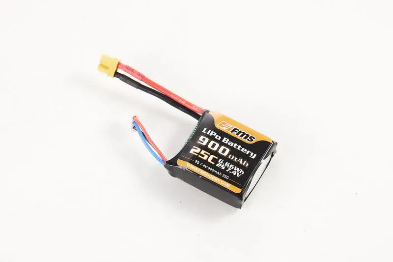 FMS LIPO BATTERY 7.4V 900mAh 25C XT30 FMS