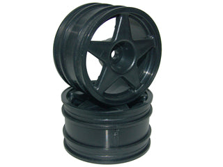 GV CB370B WHEEL  TYPE  STAR   (2) <BLACK> GV