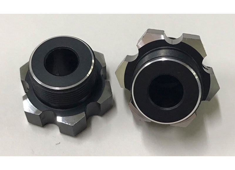 CKR0202 Alum. lightweight Wheel Hex Drive w/pins 23mm 2pcs. CEN RACING