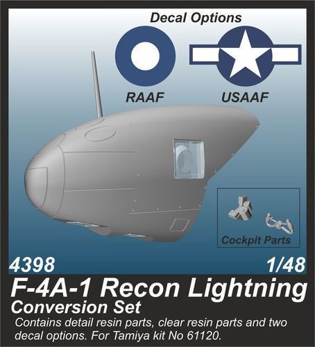 CMK 1/48 F-4A-1 Recon Lightning Conversion Set