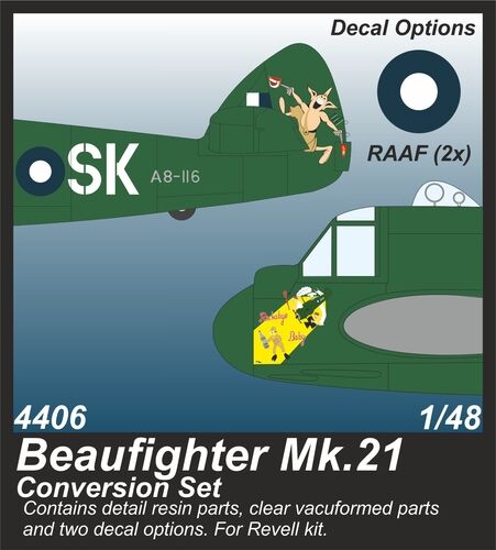 CMK 1/48 DAP Beaufighter Mk.21 Conversion Set