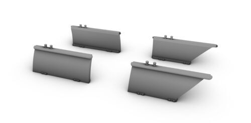 CMK 1/48 DH.82 Tiger Moth Cockpit Entry Hatches (4pcs open)