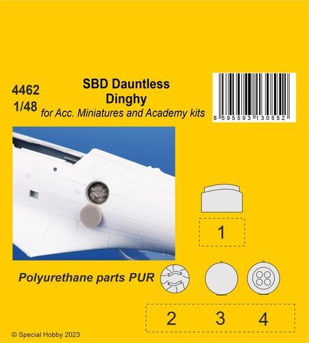 CMK 1/48 SBD Dauntless Dinghy  / for Acc. Miniatures and Academy kits