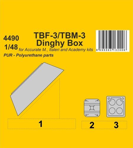 CMK 1/48 TBF-3/TBM-3 Avenger Dighy Box