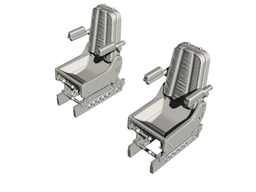 CMK 1/48 Siebel Si 204/Aero C-3 Pilots' Seats