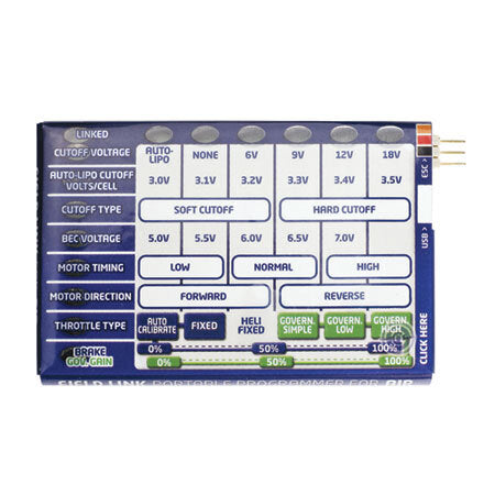 CSE010006301 Castle Creations Field Programmer, suit Air ESC, 010-0063-01