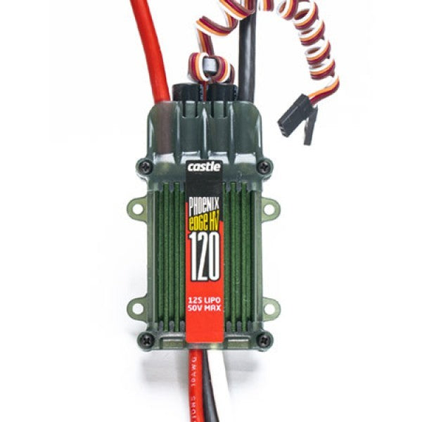 CSE010010400 Castle Creations Phoenix Edge HV 120A Brushless ESC, 010-0104-00