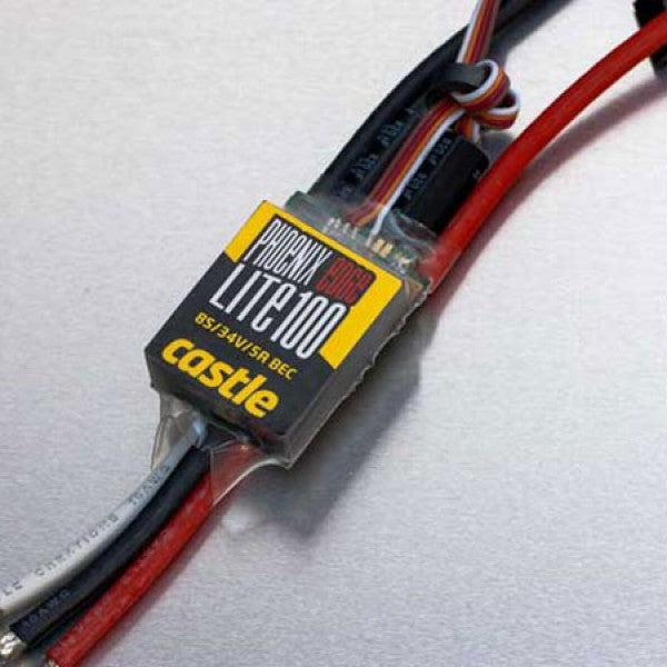 CSE010011100 Castle Creations Phoenix Edge Lite 100A Brushless ESC, 010-0111-00