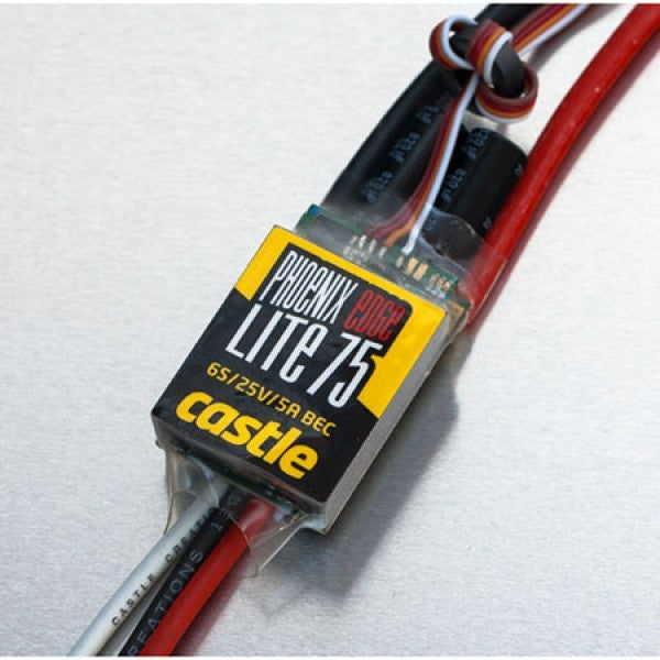 CSE010011200 Castle Creations Phoenix Edge Lite 75A Brushless ESC, 010-0112-00
