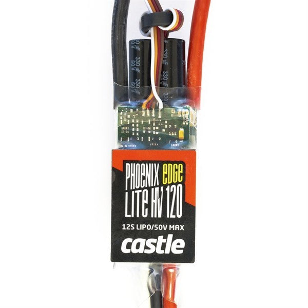 CSE010011900 Castle Creations Phoenix Edge Lite 120A Hv Brushless ESC, CC-PHX-EL120HV