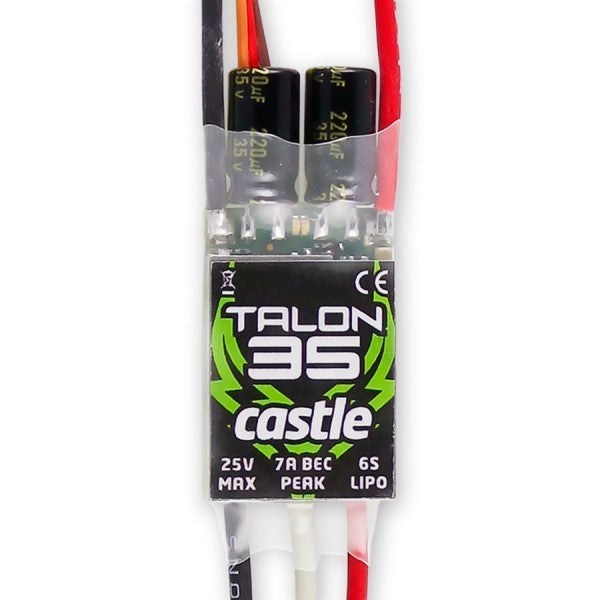 CSE010012200 Castle Creations Talon 35A Brushless ESC, 010-0122-00 Castle Creations
