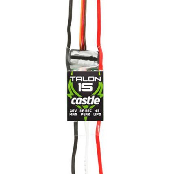 CSE010012900 Castle Creations Talon 15A Brushless ESC, 010-0129-00