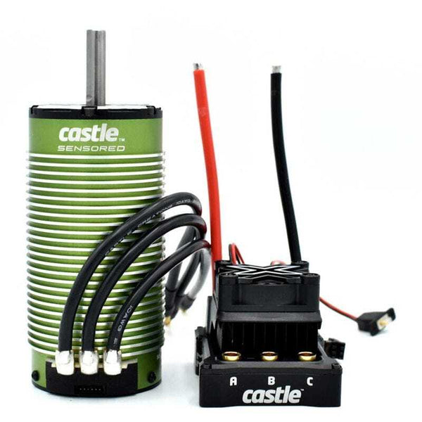 CSE010016501 Castle Creations Mamba Monster X 8S ESC with 2028-800kv Sensored Motor, 010-0165-01