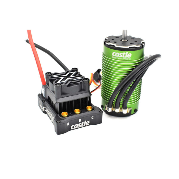 CSE010016502 Castle Creations Mamba Monster X 8S ESC with 1717-1650Kv Sensored Motor, 010-0165-02