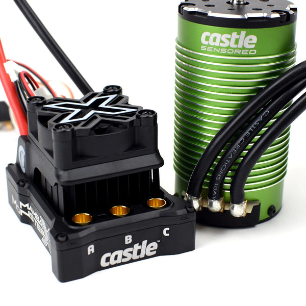 CSE010016503 Castle Creations Mamba Monster X 8S ESC with 1717-1260Kv Sensored Motor, 010-0165-03