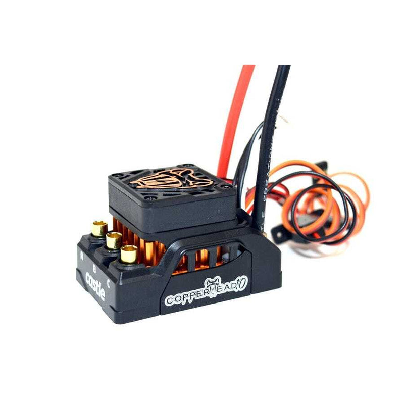 CSE010016600 Castle Creations Copperhead 10 4S Brushless Sensored ESC, 010-0166-00