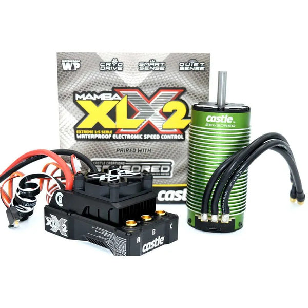 CSE010016701 Castle Creations Mamba XLX 2 8S ESC with 800kv Motor, 010-0167-01