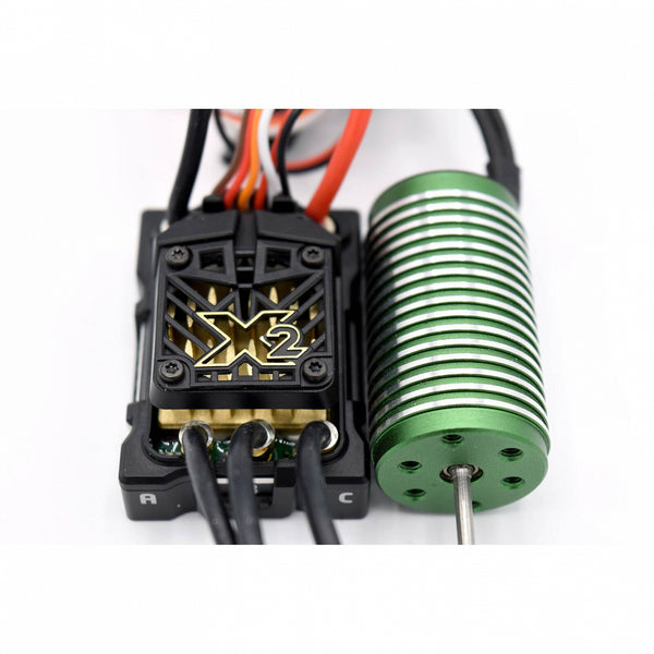 CSE010016901 Castle Creations Mamba Micro X2 2-4S Waterproof Sensored 3.5mm ESC with 0808-4100kv motor, 010-0169-01