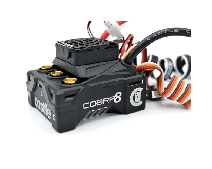 CSE010017201 Castle Creations Cobra 8 6S ESC with 1512-1800kv Sensored Motor Combo