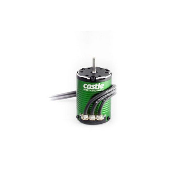 CSE060005600 Castle Creations 1406-4600kv Sensored Brushless 4-Pole Motor, 060-0056-00