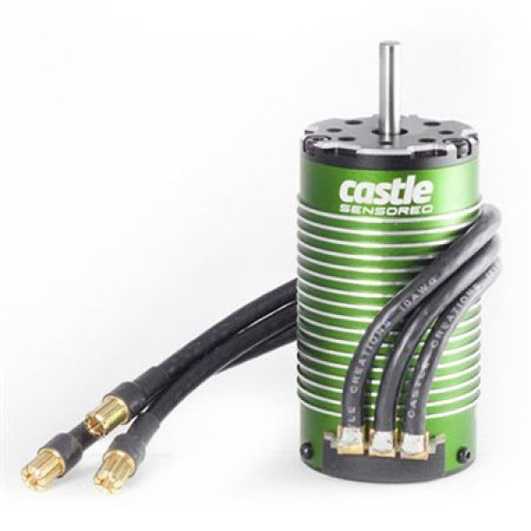 CSE060006100 Castle Creations 1512-2650kv Sensored Brushless 4-Pole Motor, 060-0061-00