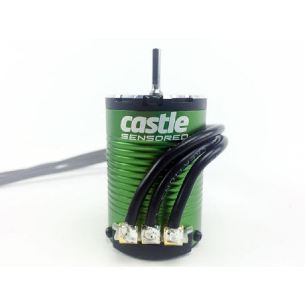 CSE060006500 Castle Creations 1410-3800kv Sensored Brushless 4-Pole Motor, 060-0065-00