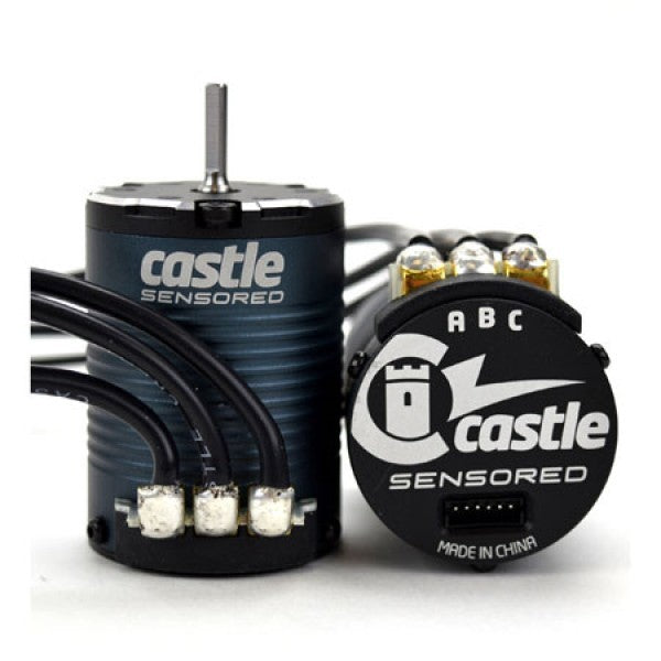 CSE060006800 Castle Creations 1406-1900kv Sensored Brushless 4-Pole Motor, 060-0068-00