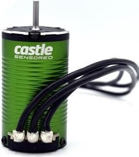 CSE060008500 Castle Creations 1412-3200kv 4 Pole Sensored Brushless Motor, 060-0085-00