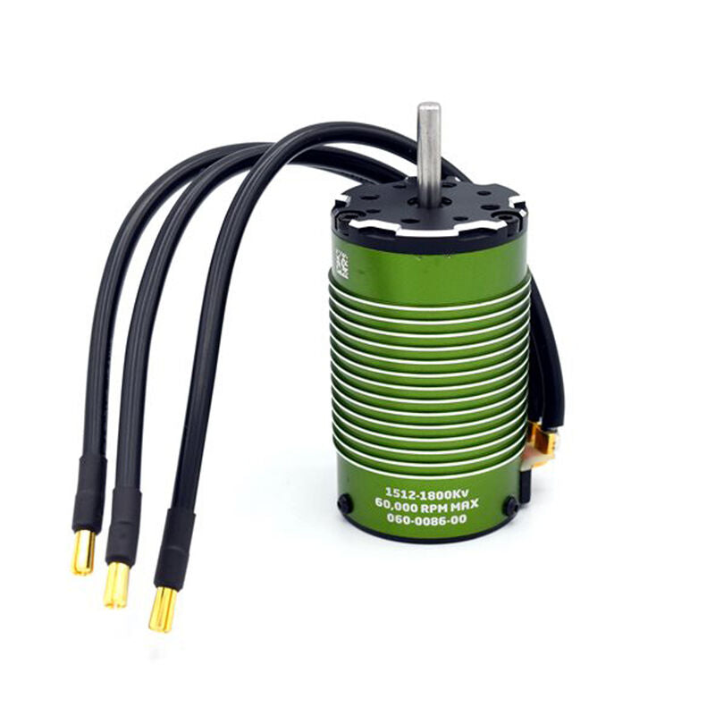 CSE060008600 Castle Creations 1512-1800kv 4 Pole Sensored Brushless Motor, 060-0086-00