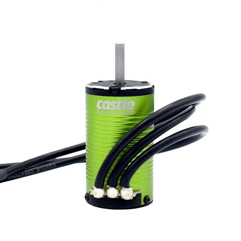 CSE060008900 Castle Creations 1412-6400kv 4 Pole Sensored Brushless Motor, 060-0089-00