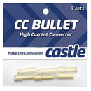 CSECCBUL43 Castle Creations High Current Bullet Connector Set, 4mm, CC-BULLET-4 Castle Creations