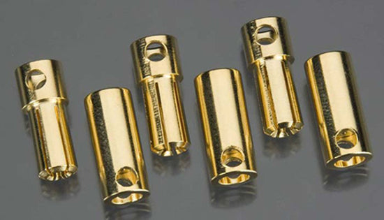 CSECCBUL553 Castle Creations High Current Bullet Connector Set, 5.5mm, CC-BULLET-5.5