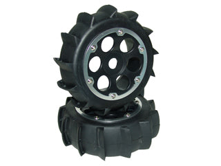 GV D08B01SBA02AL 1/8 SAND TIRE + CIRCLE BLACK WHEEL + INSERTS +WHEEL PLATE GV