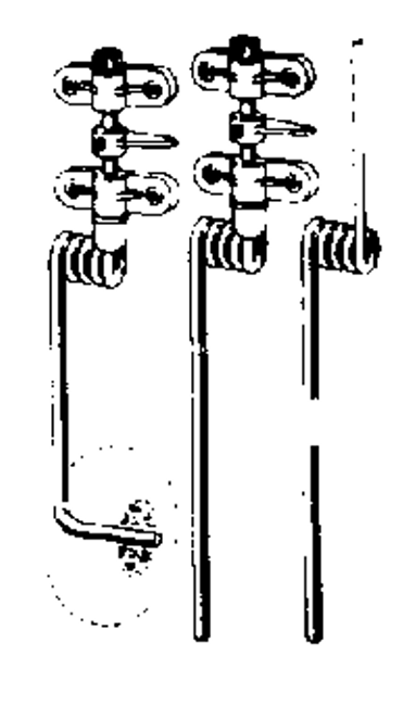 DUBRO 152 STEERABLE NOSE GEAR/BENT (1 PC PER PACK)