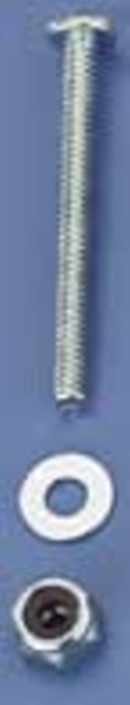 DUBRO 177 BOLT SET W/LK NUTS 6-32 X 1-1/4 (4 PCS PER PACK) Dubro