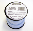 DUBRO 204 BLUE SILICONE TUBE, LARGE (30 FT SPOOL) Dubro
